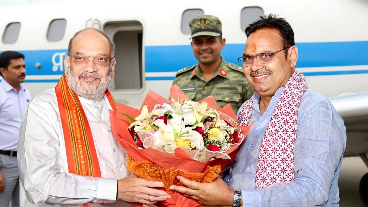 Amit Shah Reviews Border Security, Anti-Drone Measures in Rajasthan